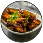 5 sweet chilli wings